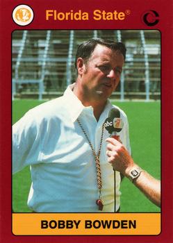 1990-91 Collegiate Collection Florida State #66 Bobby Bowden Front