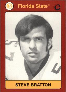 1990-91 Collegiate Collection Florida State Seminoles #105 Steve Bratton Front