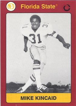1990-91 Collegiate Collection Florida State Seminoles #173 Mike Kincaid Front