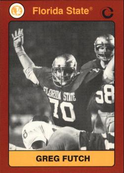 1990-91 Collegiate Collection Florida State Seminoles #197 Greg Futch Front