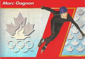 1997-98 General Mills Olympics #NNO Marc Gagnon Front
