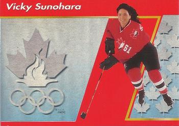 1997-98 General Mills Olympics #NNO Vicky Sunohara Front
