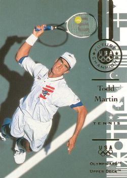 1996 Upper Deck USA Olympicards #100 Todd Martin Front