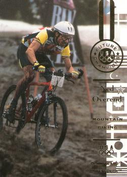 1996 Upper Deck USA Olympicards #102 Ned Overend Front