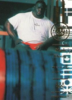 1996 Upper Deck USA Olympicards #104 Mark Henry Front