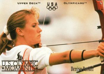 1996 Upper Deck USA Olympicards #36 Denise Parker Front