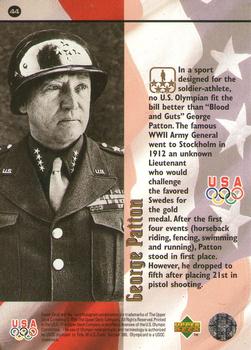 1996 Upper Deck USA Olympicards #44 George Patton Back