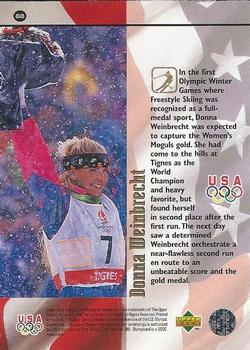 1996 Upper Deck USA Olympicards #88 Donna Weinbrecht Back