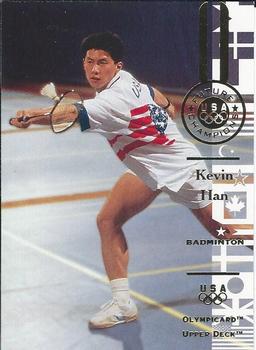 1996 Upper Deck USA Olympicards #114 Kevin Han Front