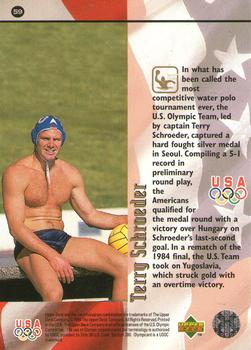 1996 Upper Deck USA Olympicards #59 Terry Schroeder Back