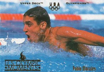 1996 Upper Deck USA Olympicards #5 Pablo Morales Front