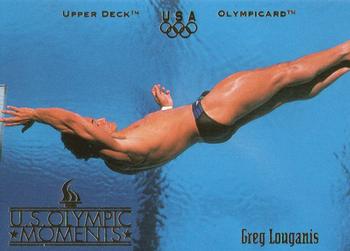 1996 Upper Deck USA Olympicards #63 Greg Louganis Front