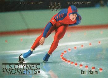 1996 Upper Deck USA Olympicards #77 Eric Flaim Front
