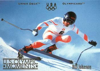 1996 Upper Deck USA Olympicards #82 Bill Johnson Front