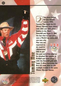 1996 Upper Deck USA Olympicards #83 Tommy Moe Back