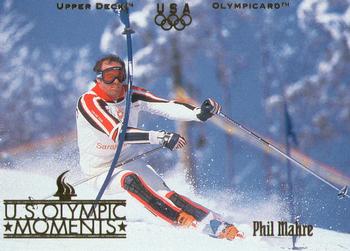 1996 Upper Deck USA Olympicards #84 Phil Mahre Front