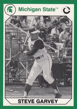 1990 Collegiate Collection Michigan State Spartans #107 Steve Garvey Front