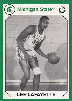 1990 Collegiate Collection Michigan State Spartans #111 Lee Lafayette Front