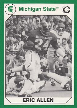 1990 Collegiate Collection Michigan State Spartans #14 Eric Allen Front