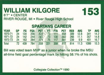 1990 Collegiate Collection Michigan State Spartans #153 William Kilgore Back