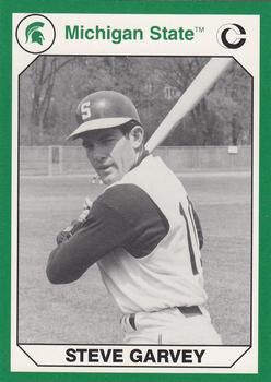 1990 Collegiate Collection Michigan State Spartans #176 Steve Garvey Front