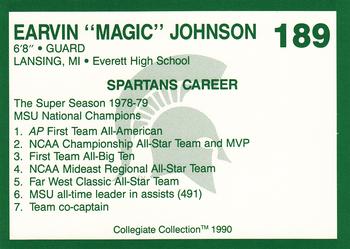 1990 Collegiate Collection Michigan State Spartans #189 Earvin 