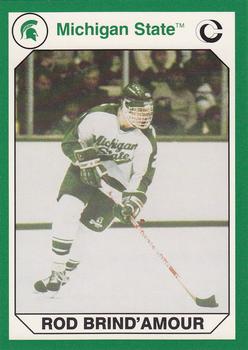 1990 Collegiate Collection Michigan State Spartans #197 Rod Brind'Amour Front