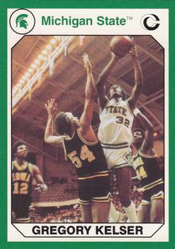 1990 Collegiate Collection Michigan State Spartans #132 Gregory Kelser Front