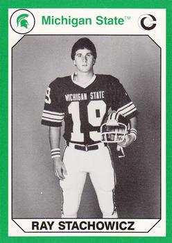 1990 Collegiate Collection Michigan State Spartans #90 Ray Stachowicz Front