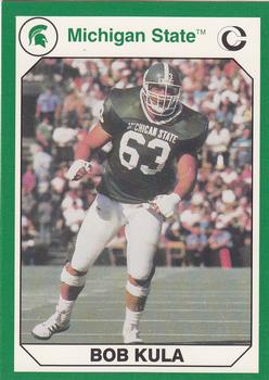 1990 Collegiate Collection Michigan State Spartans #9 Bob Kula Front