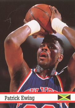 1993 Fax Pax World of Sport #6 Patrick Ewing Front