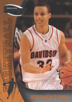 2009 Press Pass Fusion #18 Stephen Curry Front