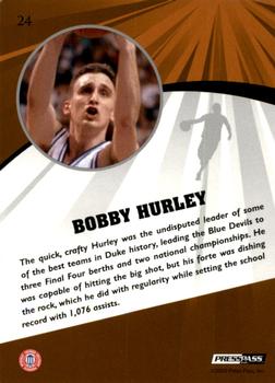 2009 Press Pass Fusion #24 Bobby Hurley Back