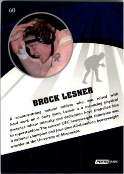 2009 Press Pass Fusion #60 Brock Lesnar Back