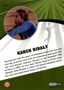 2009 Press Pass Fusion #84 Karch Kiraly Back