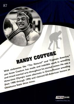 2009 Press Pass Fusion #87 Randy Couture Back
