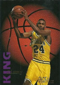 1995 Signature Rookies Fame and Fortune #19 Jimmy King Front