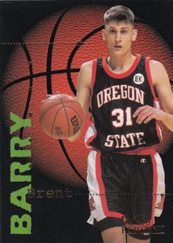 1995 Signature Rookies Fame and Fortune #3 Brent Barry Front
