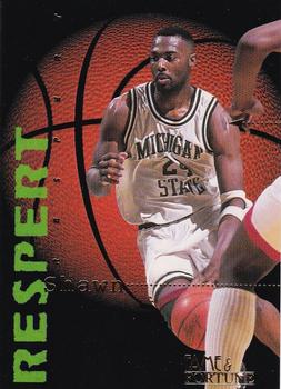 1995 Signature Rookies Fame and Fortune #35 Shawn Respert Front