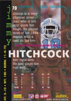 1995 Signature Rookies Fame and Fortune #70 Jimmy Hitchcock Back