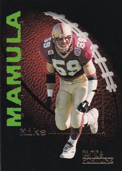 1995 Signature Rookies Fame and Fortune #76 Mike Mamula Front