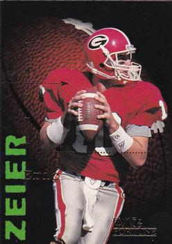 1995 Signature Rookies Fame and Fortune #99 Eric Zeier Front