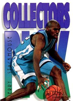 1995 Signature Rookies Fame and Fortune - Collectors Pick #B8 Jerry Stackhouse Front