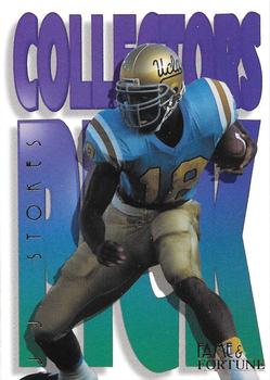 1995 Signature Rookies Fame and Fortune - Collectors Pick #B9 J.J. Stokes Front