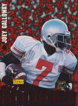 1995 Signature Rookies Fame and Fortune - Red Hot Rookies #R5 Joey Galloway Front