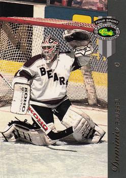 1993 Classic McDonald's Four Sport Exclusive Collection #18 Dominic Roussel Front