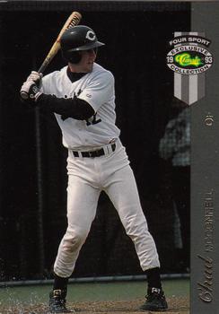 1993 Classic McDonald's Four Sport Exclusive Collection #31 Chad McConnell Front