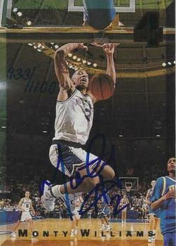 1994 Classic Four Sport - Autographs #NNO Monty Williams Front