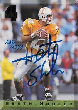 1994 Classic Four Sport - Autographs #NNO Heath Shuler Front