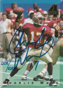 1994 Classic Four Sport - Autographs #NNO Charlie Ward Front